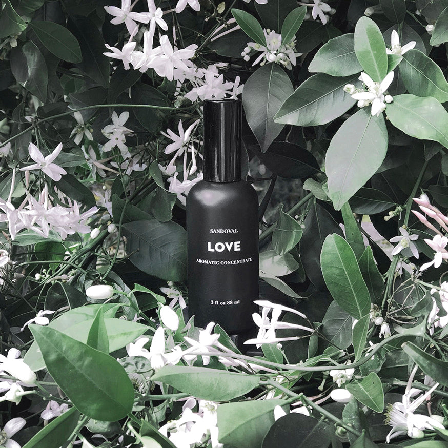 love aromatic concentrate aromatherapy spray, linen spray,air freshener. ylang ylang essential oil, jasmine essential oil, neroli essential oil.